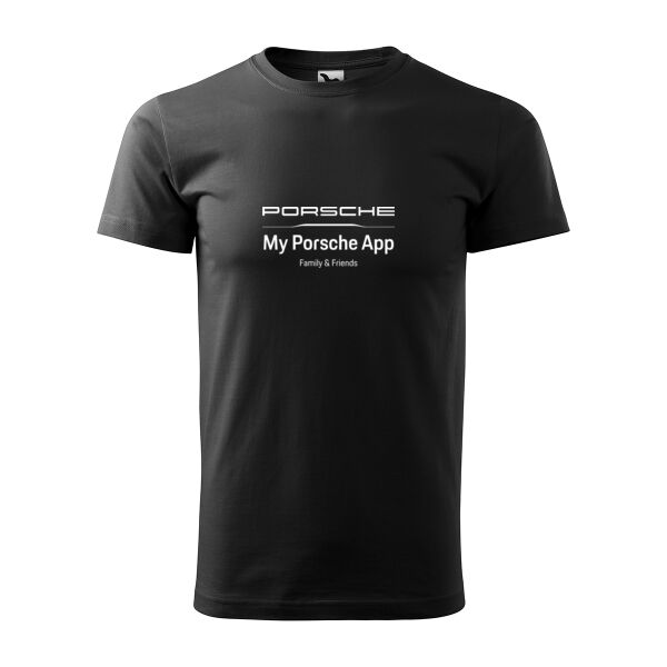My Porsche App T-Shirt Black Edition Unisex Miniaturansicht